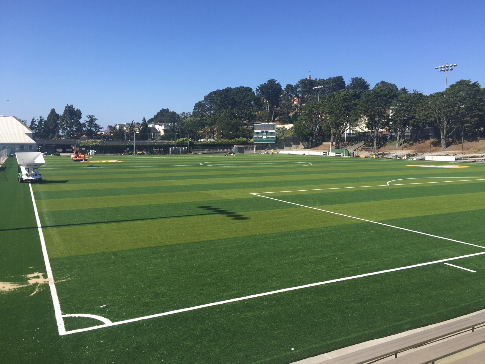Negoesco Field during the Infilling Process
