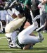 Football Players Falling