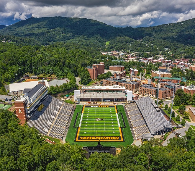 App State Football Goes With AstroTurf at Kidd Brewer Stadium AstroTurf