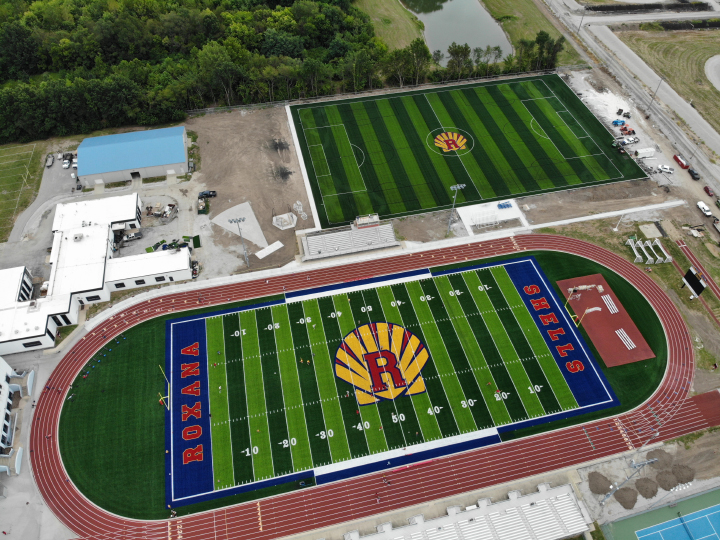 Roxana High School AstroTurf