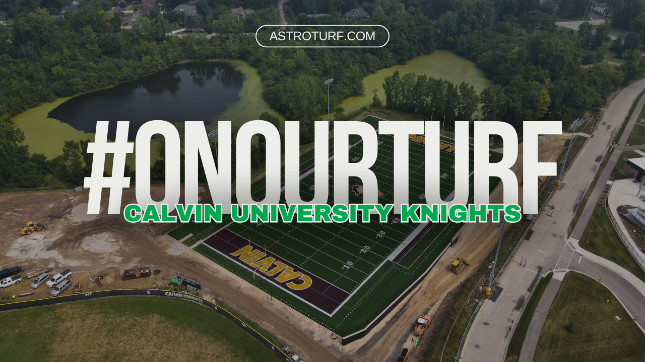 Calvin University Kicks Off Season on a New Premium AstroTurf® Football ...
