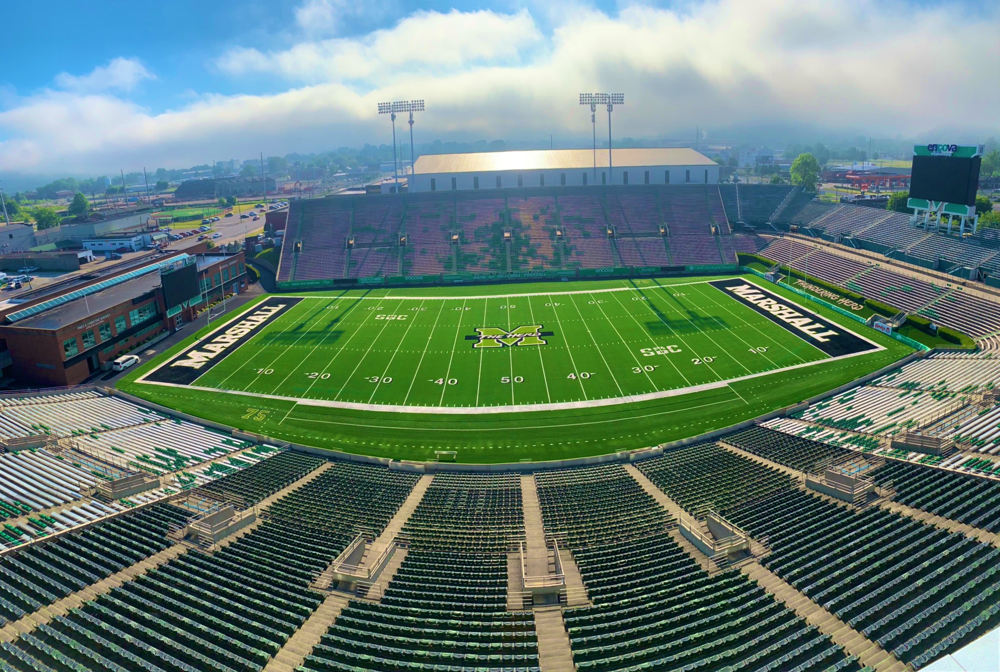 Marshall University Football AstroTurf