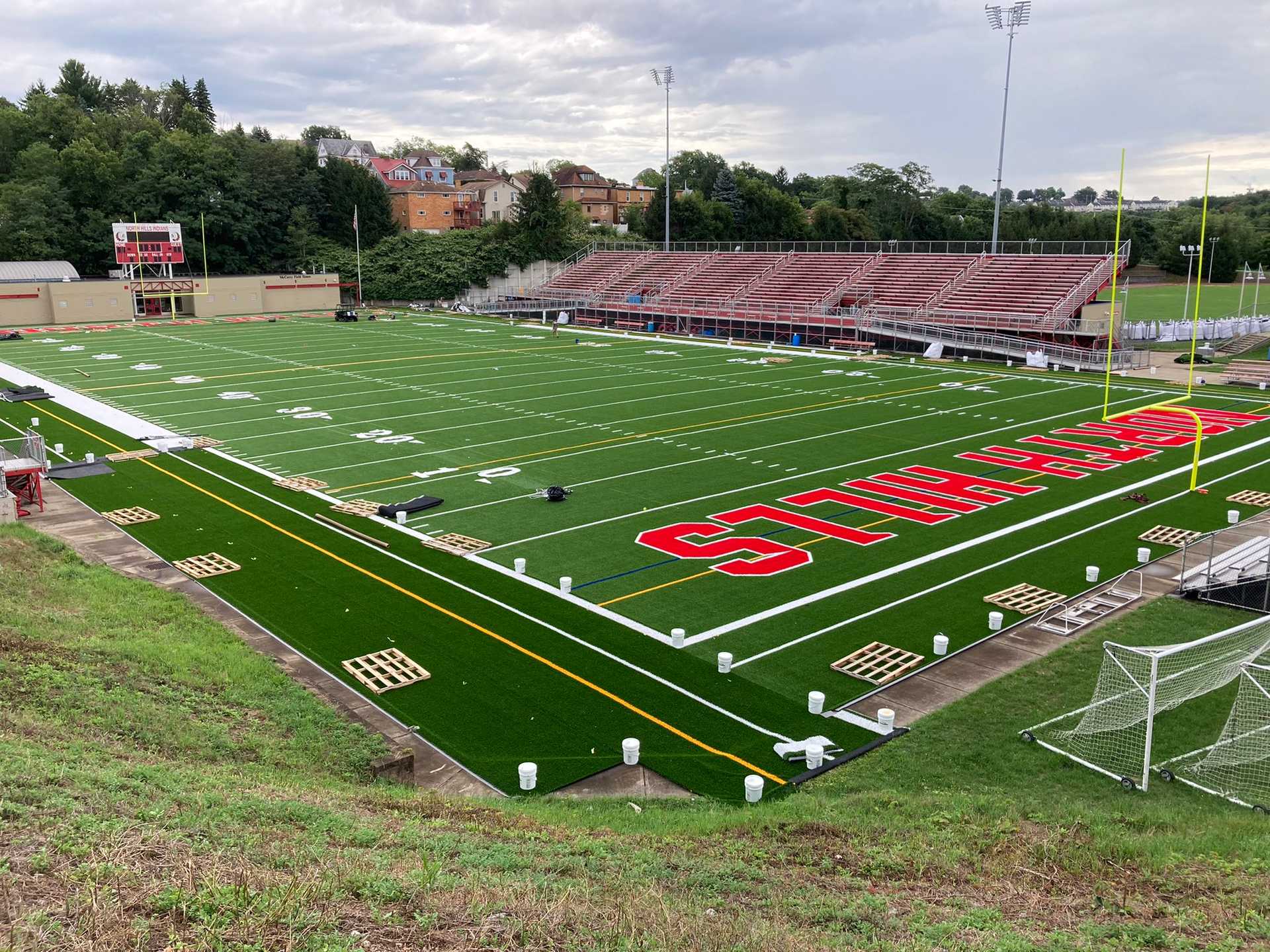 North Hills High School AstroTurf