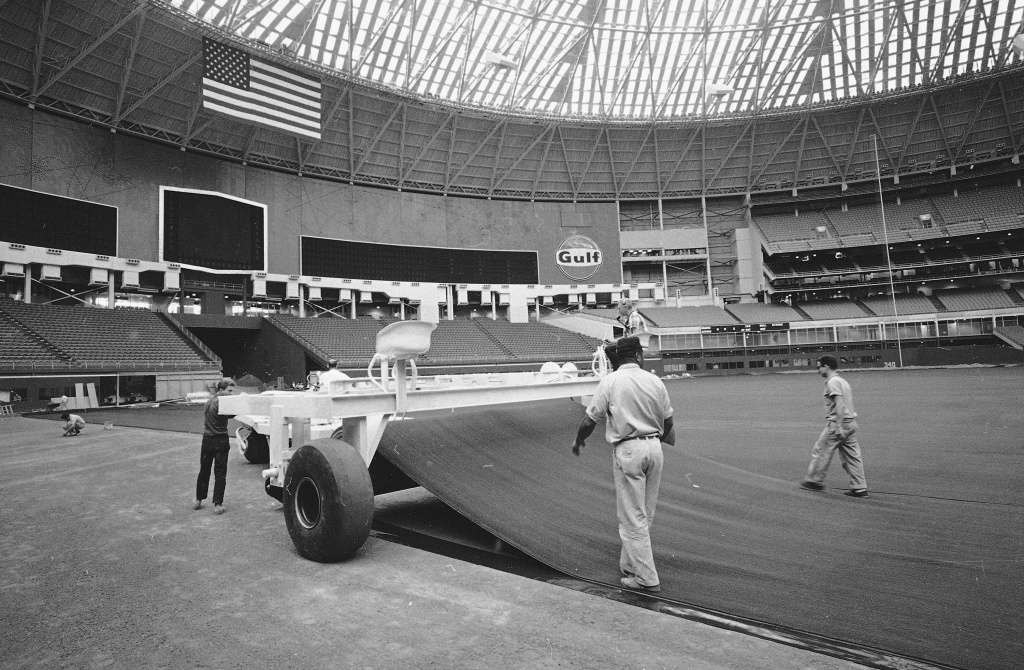 Houston Texas Old Historic Astrodome Sports Complex Astro …