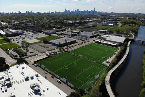 Chicago Fire Soccer Pitch